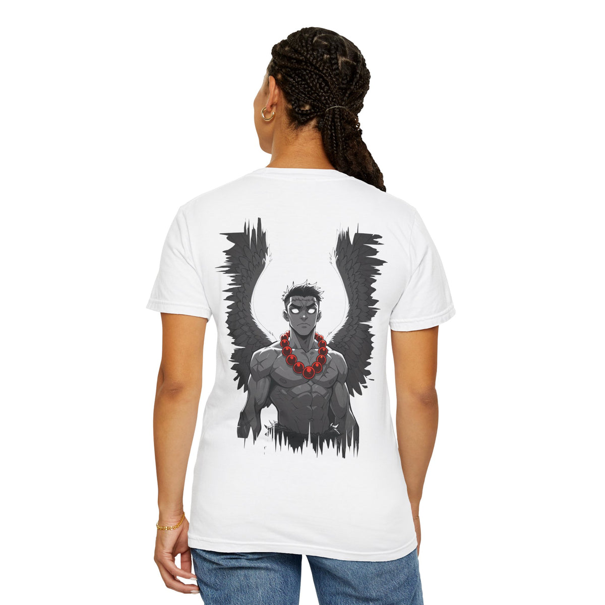 F&BPD - Gyomei Himejima Mental Health Support Tee | Demon Slayer Stoic Strength Shirt