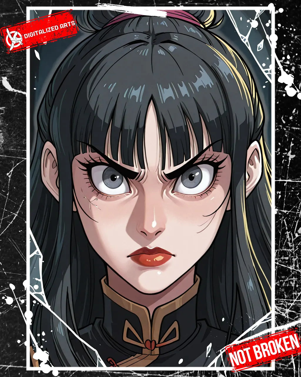 DANotBroken-1.0 - Shattered Glass Frame & Expressive Anime Portrait SDXL & Illustrious XL LoRA Suite
