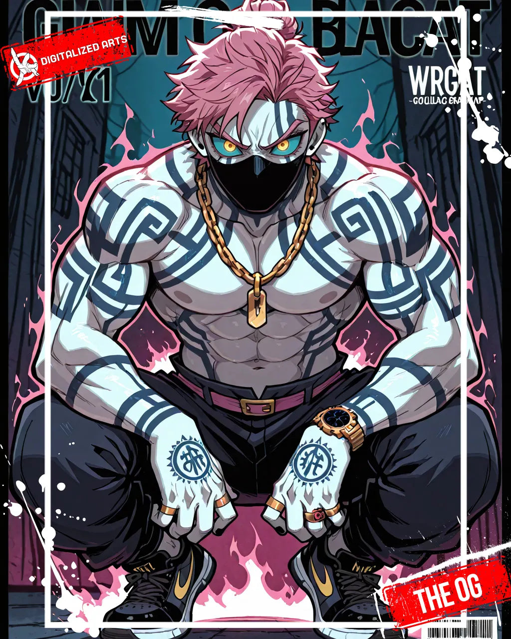 DATheOGXL-1.0 - Streetwear Poster & Urban Anime Mascot SDXL & Illustrious XL LoRA Suite
