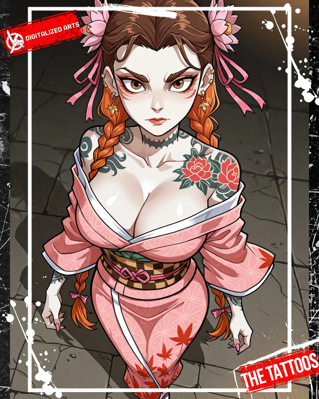 DATheTattooXL-1.0 - Full Back Japanese Irezumi & Stylized Anime Body Art SDXL & Illustrious XL LoRA Suite