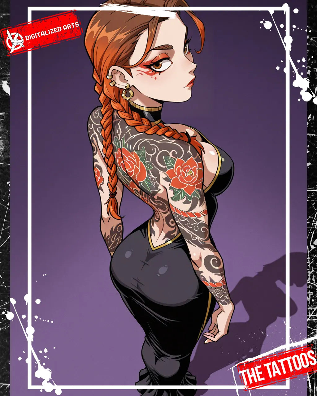 DATheTattooXL-1.0 - Full Back Japanese Irezumi & Stylized Anime Body Art SDXL & Illustrious XL LoRA Suite
