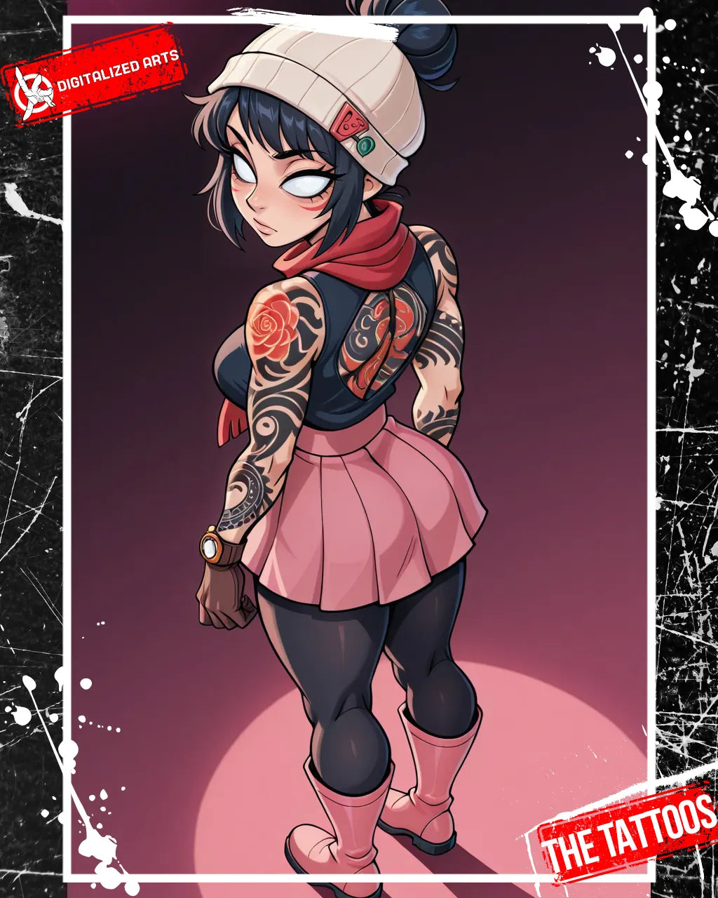 DATheTattooXL-1.0 - Full Back Japanese Irezumi & Stylized Anime Body Art SDXL & Illustrious XL LoRA Suite