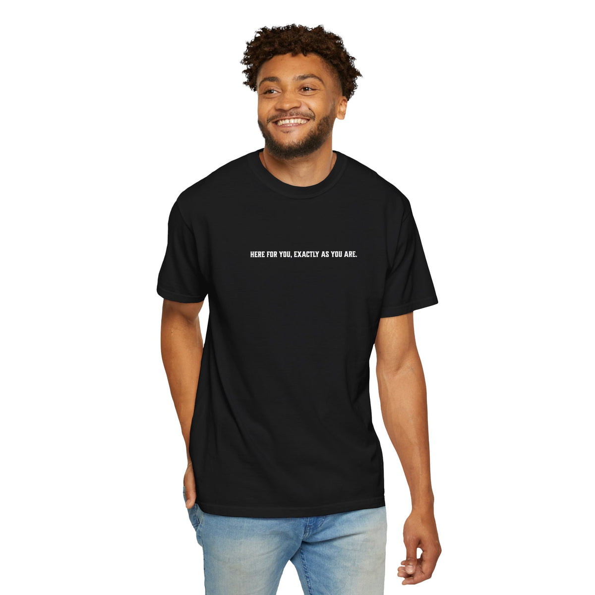 F&BPD - Android 18 Here For You Mental Health Support Tee | Dragon Ball Z Inspirational Anime Shirt