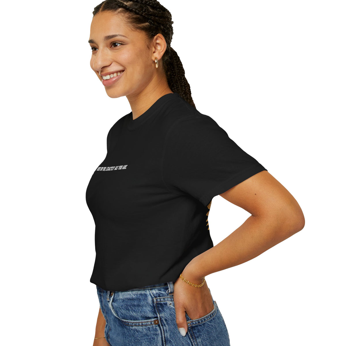 F&BPD - Android 18 Here For You Mental Health Support Tee | Dragon Ball Z Inspirational Anime Shirt