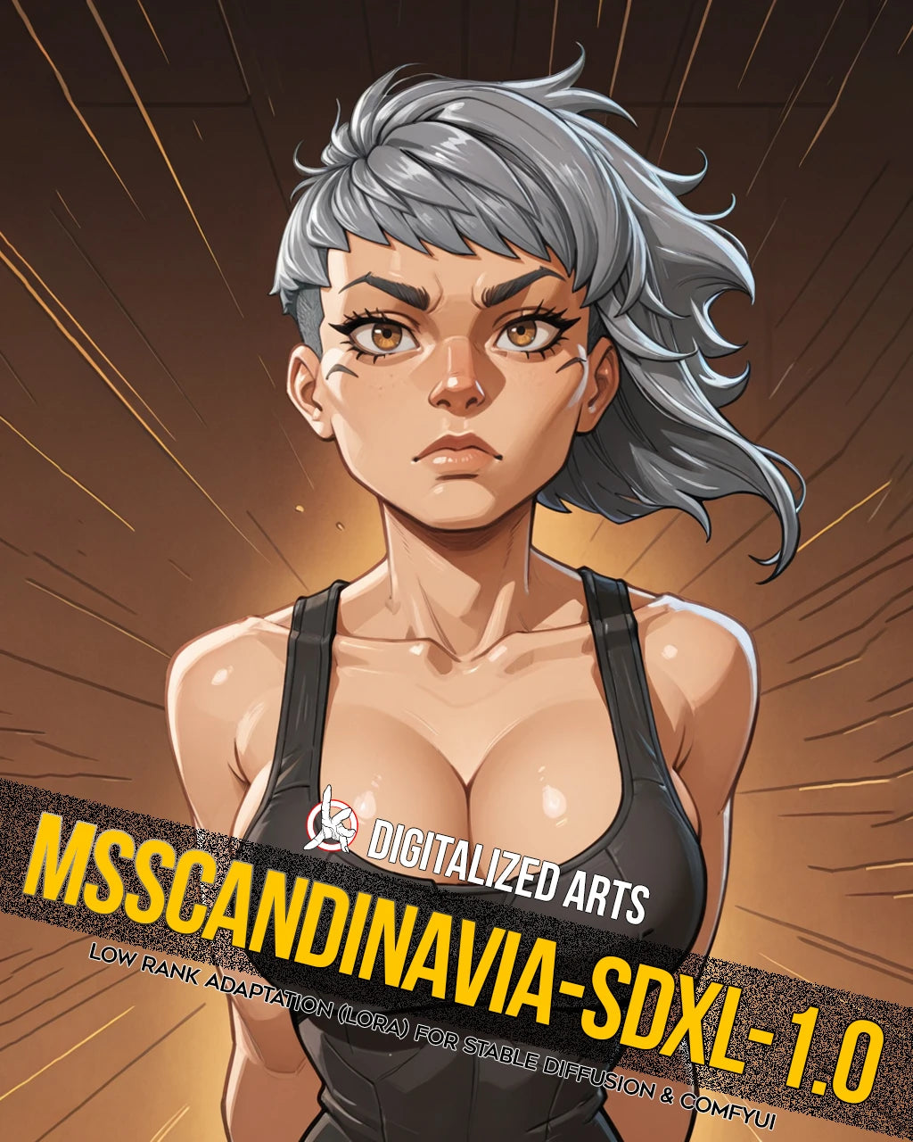 DigitalizedArts MsScandinavia (Valkyrie) - Apex Legends Character Concept LoRA