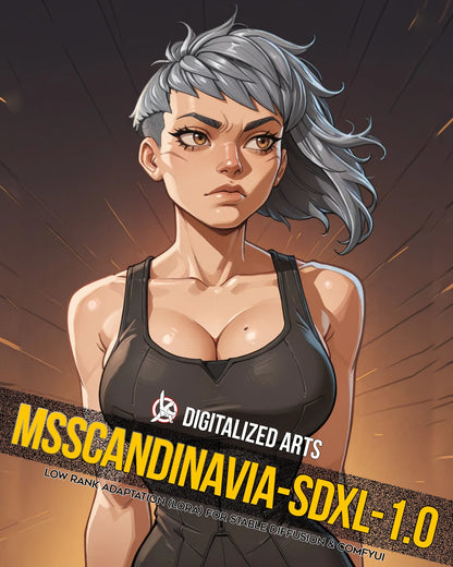 DigitalizedArts MsScandinavia (Valkyrie) - Apex Legends Character Concept LoRA