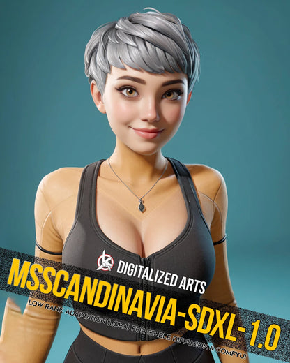 DigitalizedArts MsScandinavia (Valkyrie) - Apex Legends Character Concept LoRA