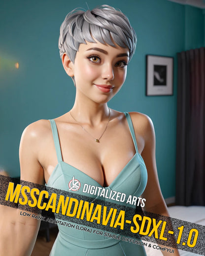 DigitalizedArts MsScandinavia (Valkyrie) - Apex Legends Character Concept LoRA