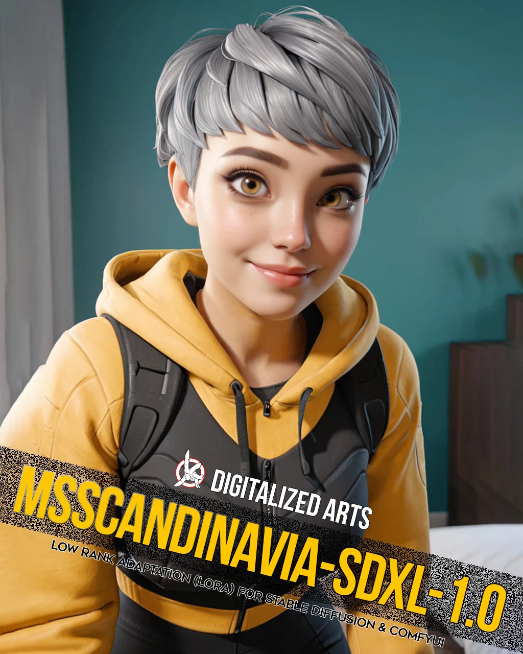 DigitalizedArts MsScandinavia (Valkyrie) - Apex Legends Character Concept LoRA