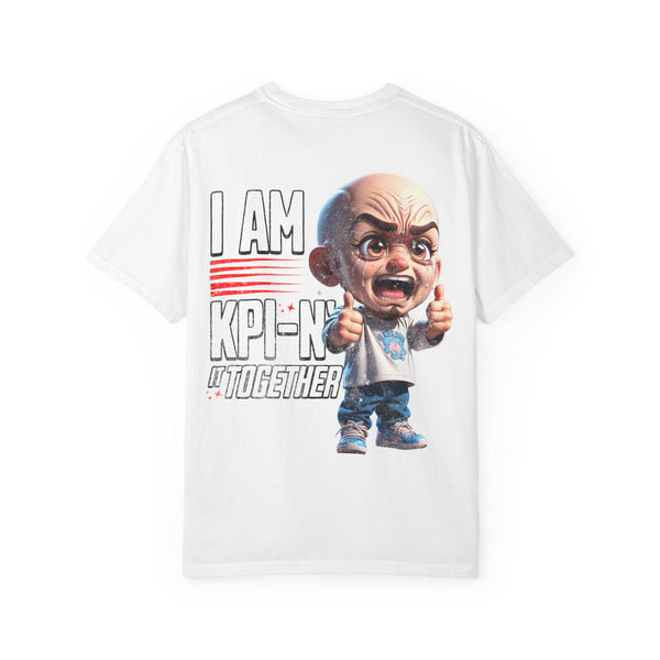 Corporate Damage™ - BPD - Funny Office Humor T-Shirt | I Am KPI-N' It Together Graphic Tee | Sarcastic Corporate Performance Metric Shirt