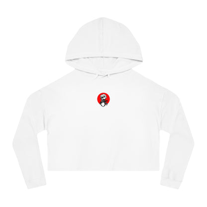Fighter Survivor Still Here Cropped Hoodie – Women’s Mental Health Awareness Sweatshirt