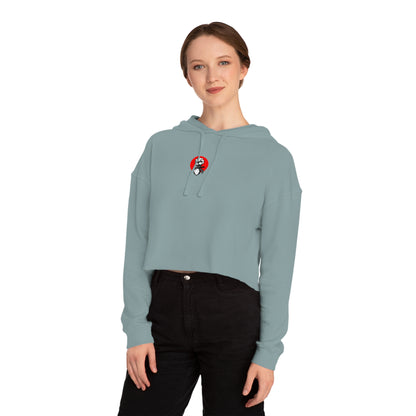 Fighter Survivor Still Here Cropped Hoodie – Women’s Mental Health Awareness Sweatshirt