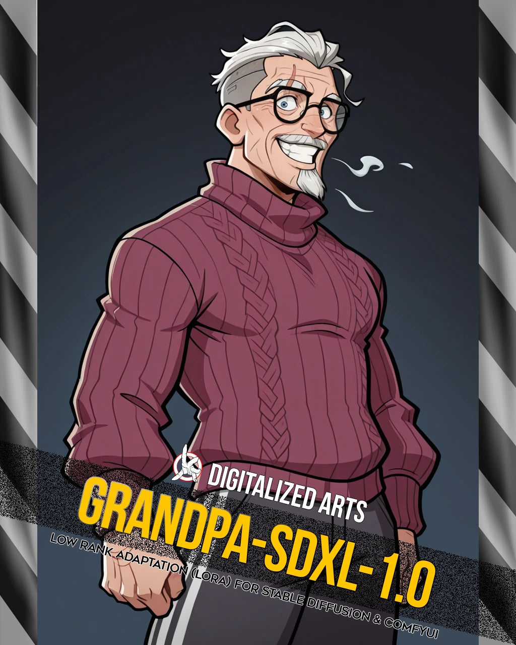 DADMrGrandpaXL-1.0 - Ballistic Apex Legends SDXL & Illustrious XL Character LoRA Suite
