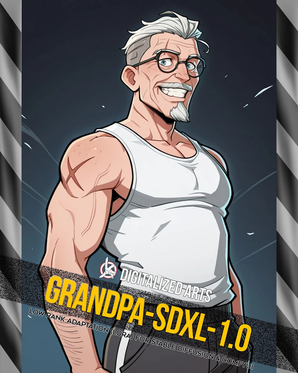 DADMrGrandpaXL-1.0 - Ballistic Apex Legends SDXL & Illustrious XL Character LoRA Suite