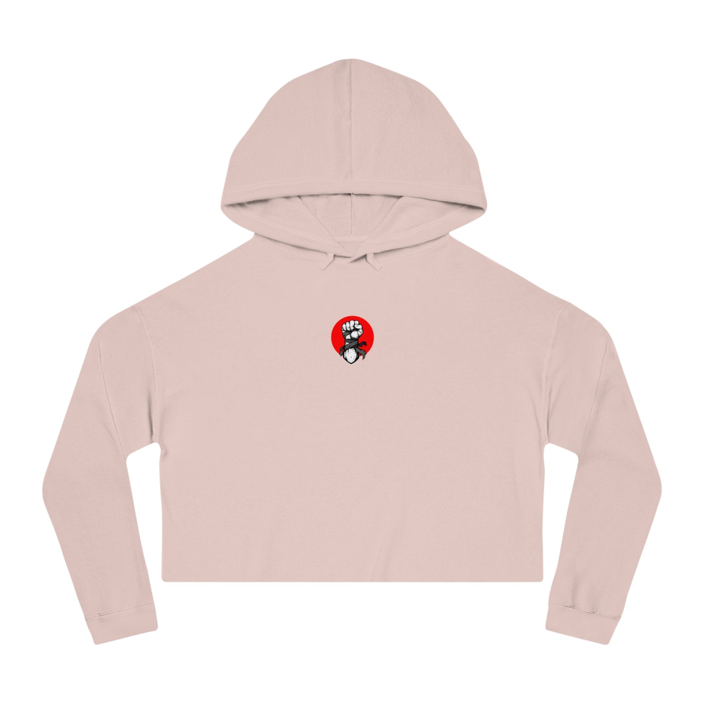 Fighter Survivor Still Here Cropped Hoodie – Women’s Mental Health Awareness Sweatshirt