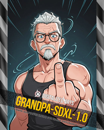 DADMrGrandpaXL-1.0 - Ballistic Apex Legends SDXL & Illustrious XL Character LoRA Suite