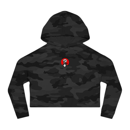 Fighter Survivor Still Here Cropped Hoodie – Women’s Mental Health Awareness Sweatshirt