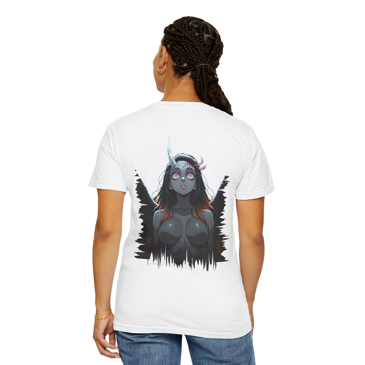 F&BPD - Nezuko Demonic Inner Strength Mental Health Tee | Demon Slayer Apparel