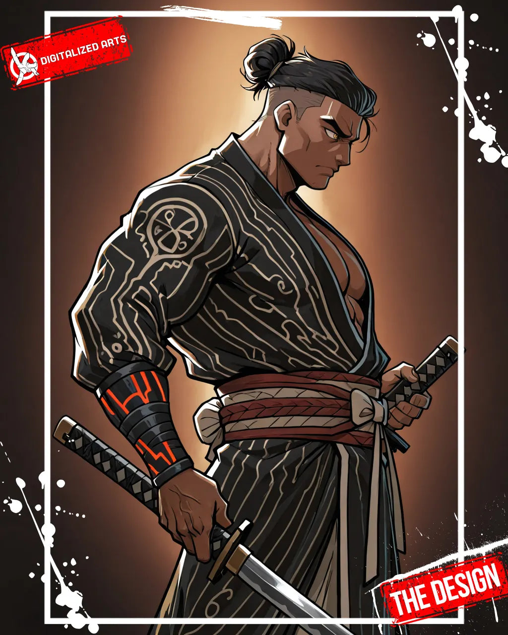 LoRA : NotRengo - Guerrier des Flammes Hyperréaliste Professionnel