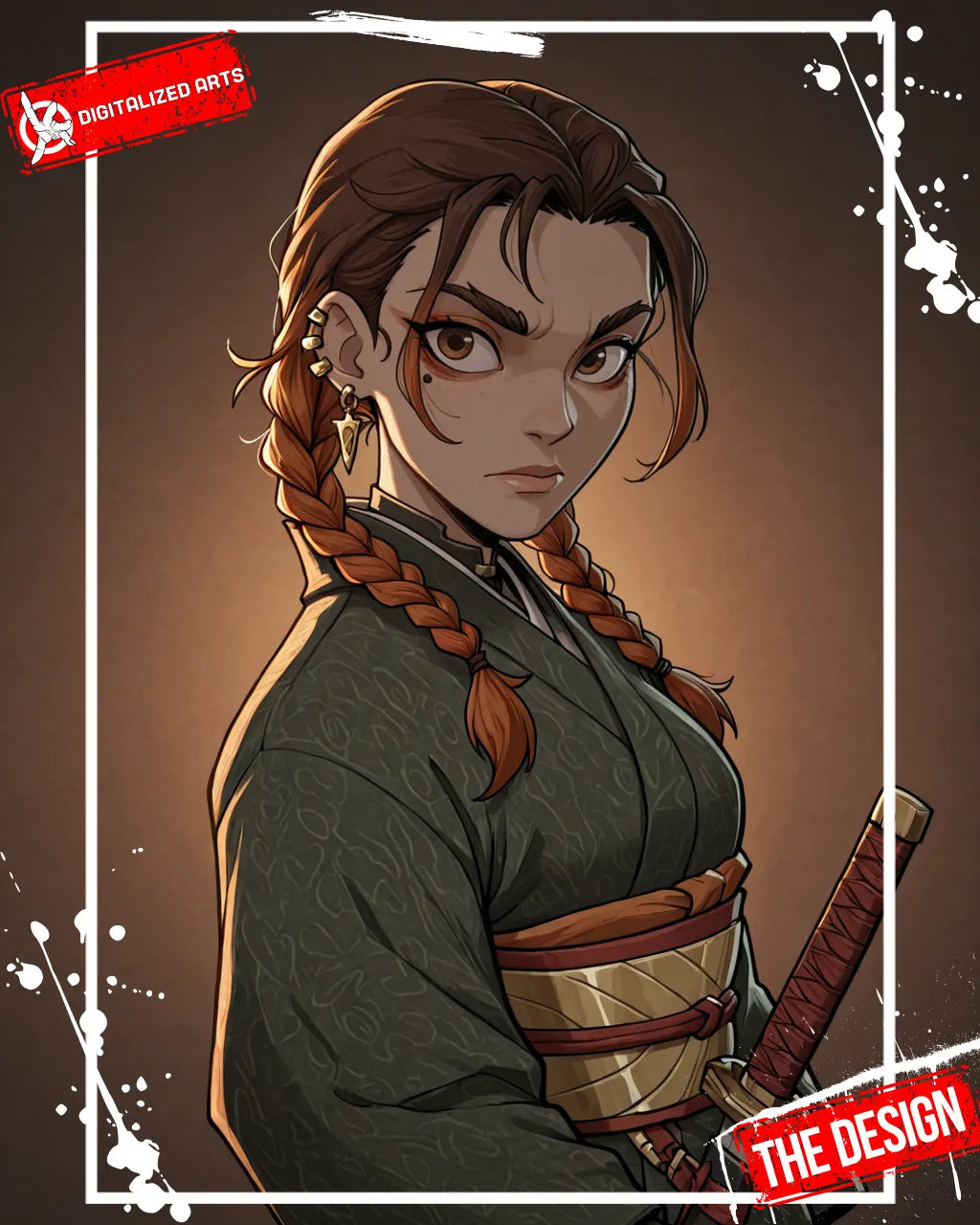 LoRA : NotRengo - Guerrier des Flammes Hyperréaliste Professionnel