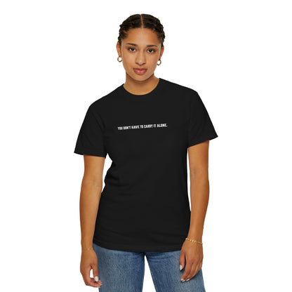 F&BPD - Wattson You Don't Have to Carry It Alone Mental Health Tee | Apex Legends Support Shirt