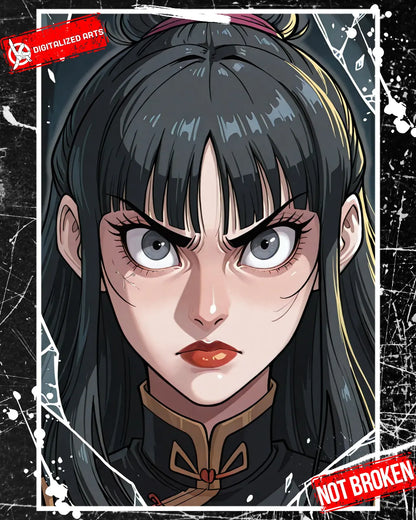 DANotBroken-1.0 - Shattered Glass Frame & Expressive Anime Portrait SDXL & Illustrious XL LoRA Suite