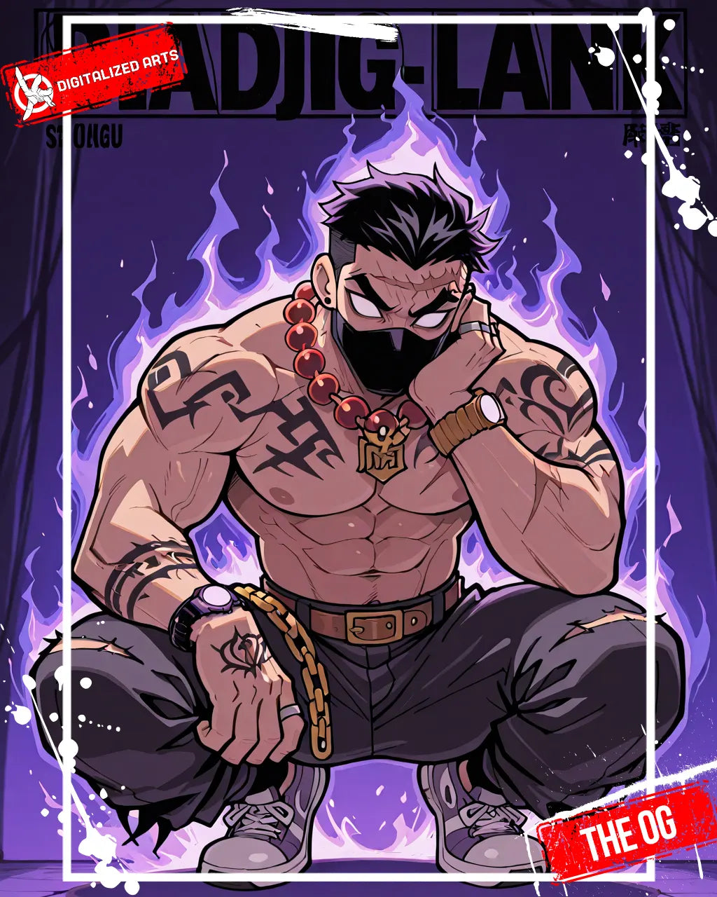 DATheOGXL-1.0 - Streetwear Poster & Urban Anime Mascot SDXL & Illustrious XL LoRA Suite