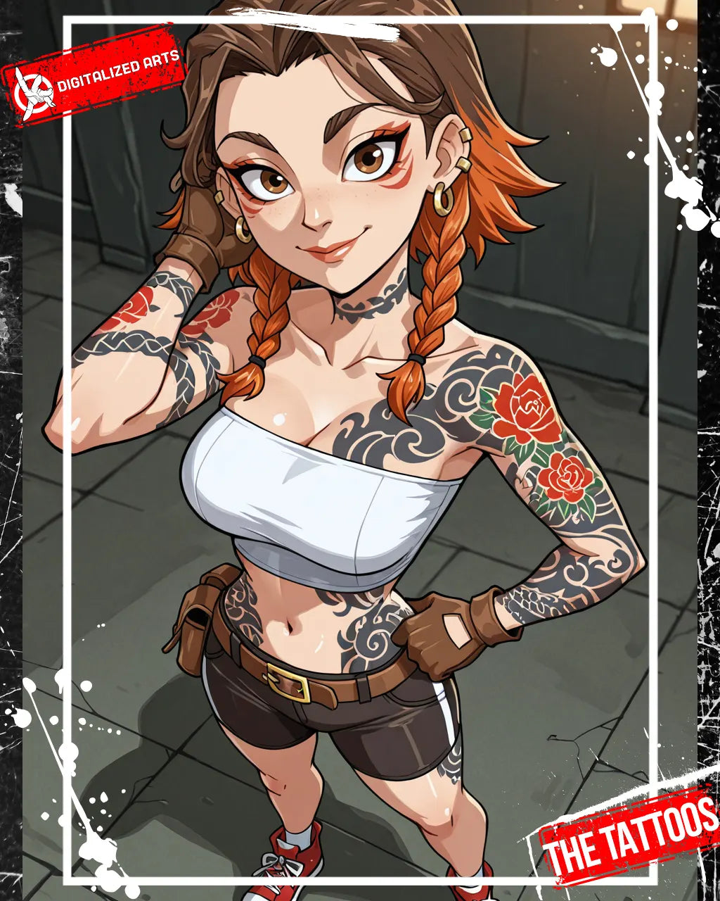 DATheTattooXL-1.0 - Full Back Japanese Irezumi & Stylized Anime Body Art SDXL & Illustrious XL LoRA Suite