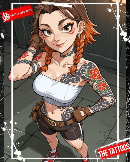 DATheTattooXL-1.0 - Full Back Japanese Irezumi & Stylized Anime Body Art SDXL & Illustrious XL LoRA Suite