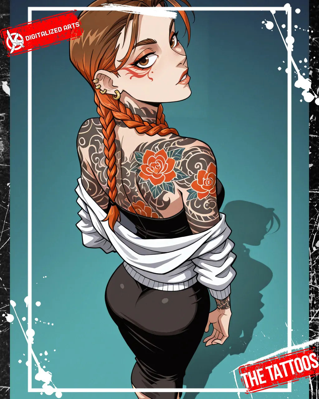 DATheTattooXL-1.0 - Full Back Japanese Irezumi & Stylized Anime Body Art SDXL & Illustrious XL LoRA Suite
