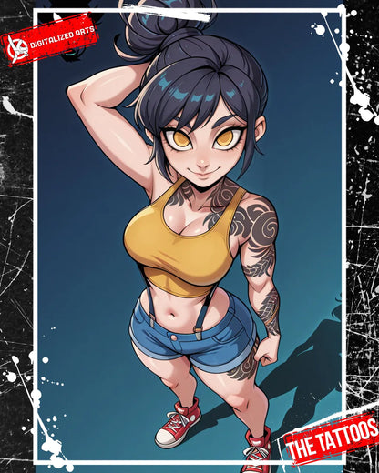 DATheTattooXL-1.0 - Full Back Japanese Irezumi & Stylized Anime Body Art SDXL & Illustrious XL LoRA Suite