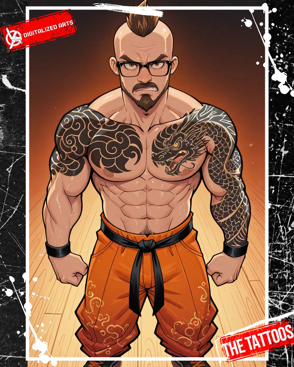 DATheTattooXL-1.0 - Full Back Japanese Irezumi & Stylized Anime Body Art SDXL & Illustrious XL LoRA Suite