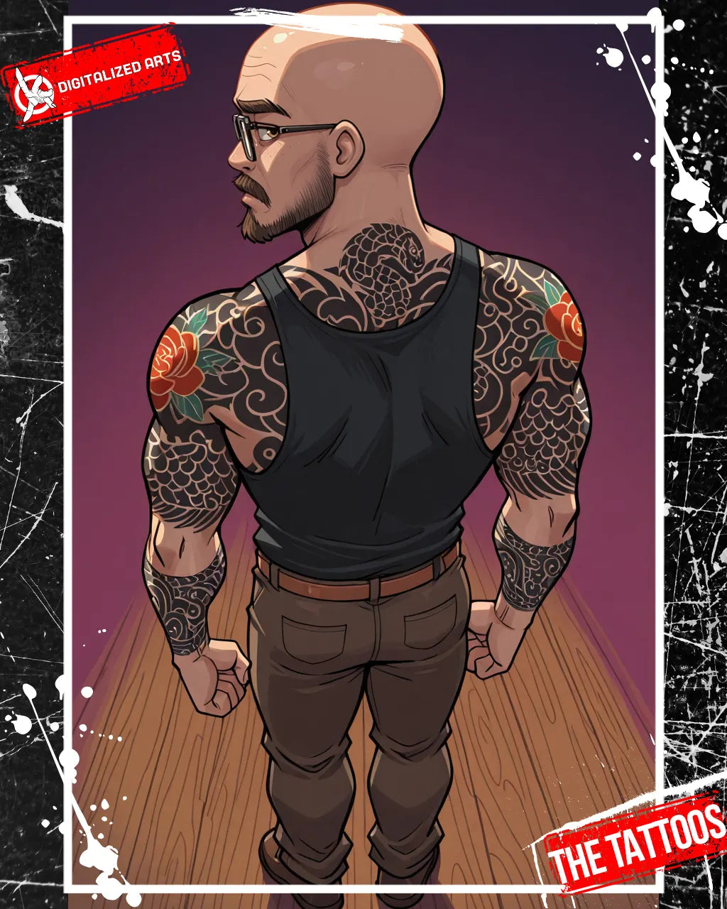 DATheTattooXL-1.0 - Full Back Japanese Irezumi & Stylized Anime Body Art SDXL & Illustrious XL LoRA Suite