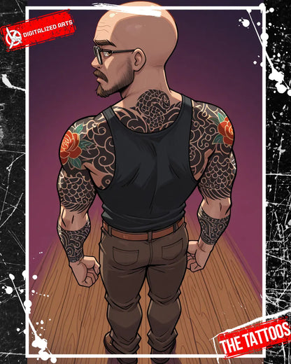 DATheTattooXL-1.0 - Full Back Japanese Irezumi & Stylized Anime Body Art SDXL & Illustrious XL LoRA Suite