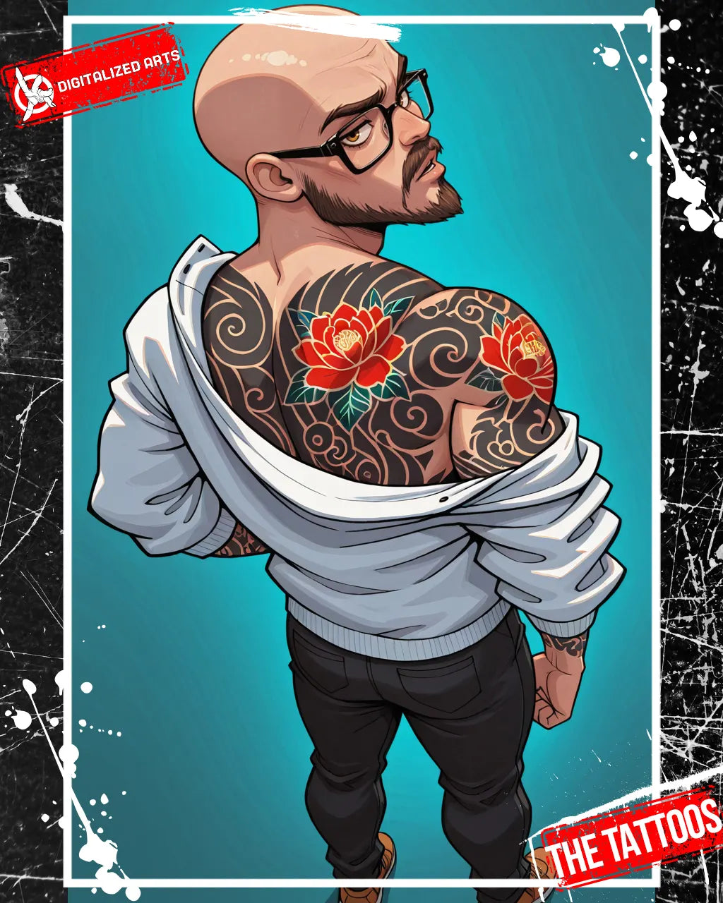 DATheTattooXL-1.0 - Full Back Japanese Irezumi & Stylized Anime Body Art SDXL & Illustrious XL LoRA Suite