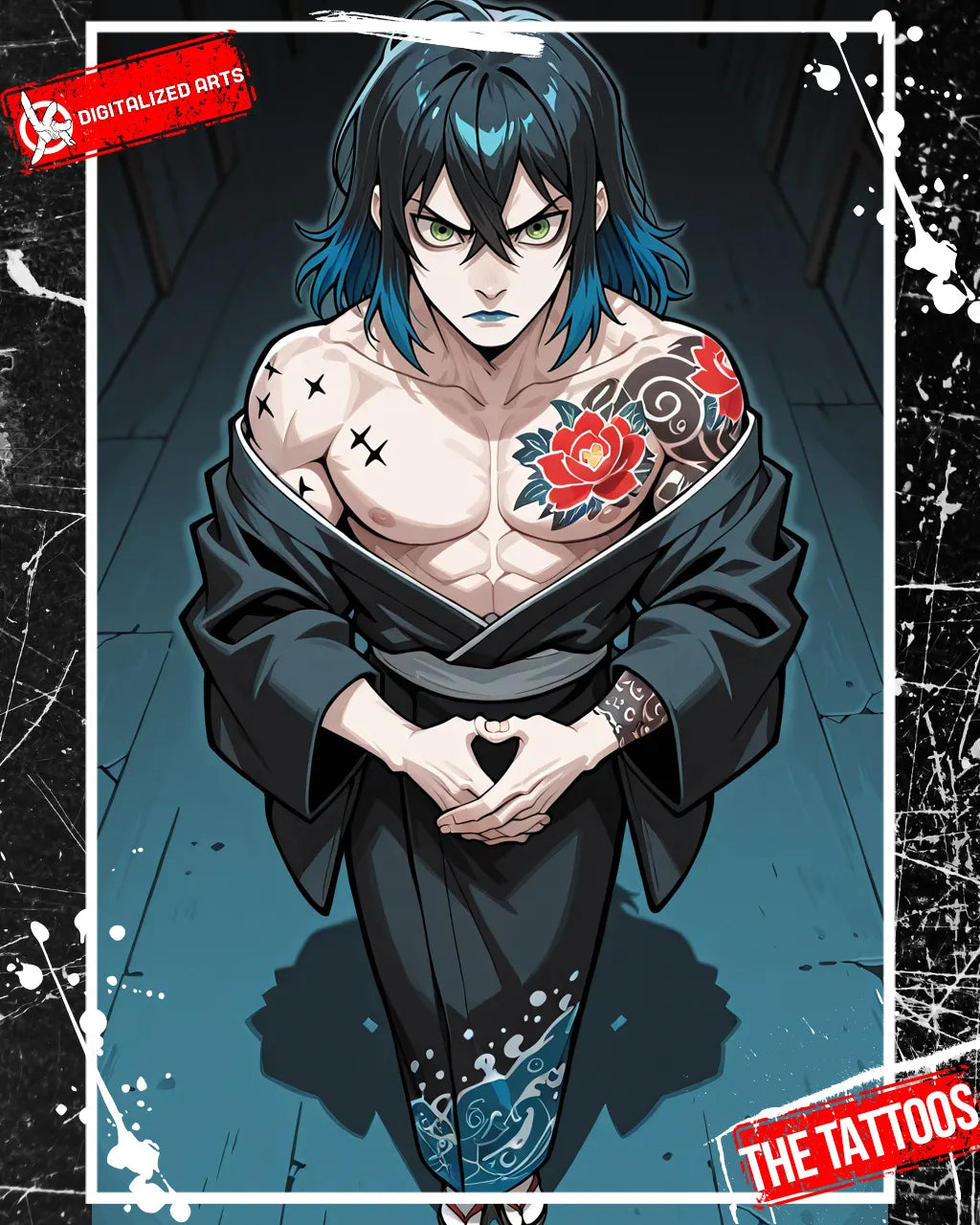 DATheTattooXL-1.0 - Full Back Japanese Irezumi & Stylized Anime Body Art SDXL & Illustrious XL LoRA Suite