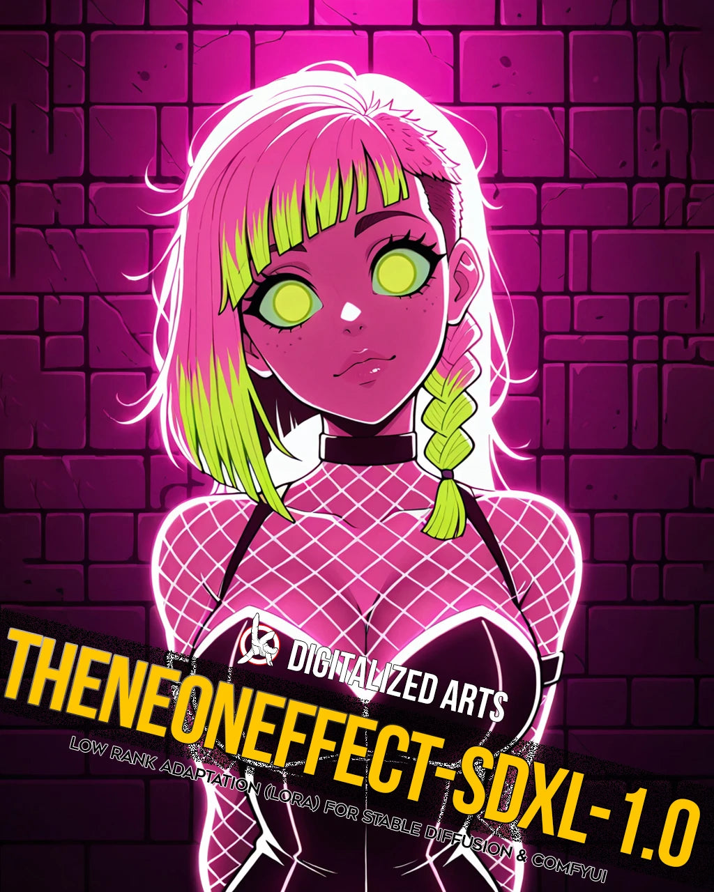 DigitalizedArtsTheNeonEffect - Cyberpunk Glow & Luminescent Lighting LoRA Pack