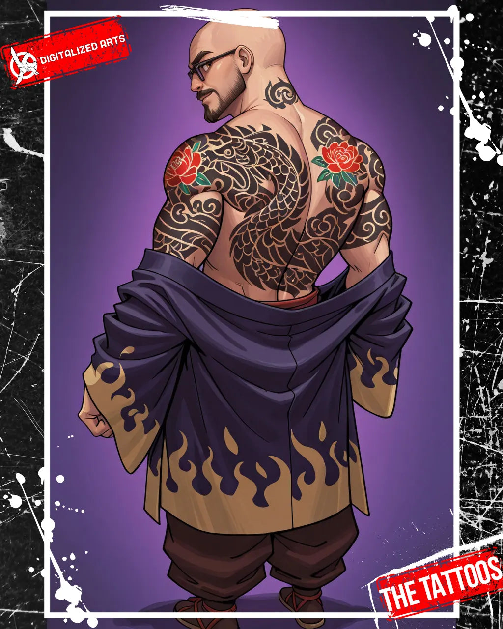 DATheTattooXL-1.0 - Full Back Japanese Irezumi & Stylized Anime Body Art SDXL & Illustrious XL LoRA Suite