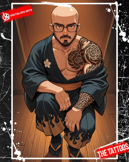 DATheTattooXL-1.0 - Full Back Japanese Irezumi & Stylized Anime Body Art SDXL & Illustrious XL LoRA Suite
