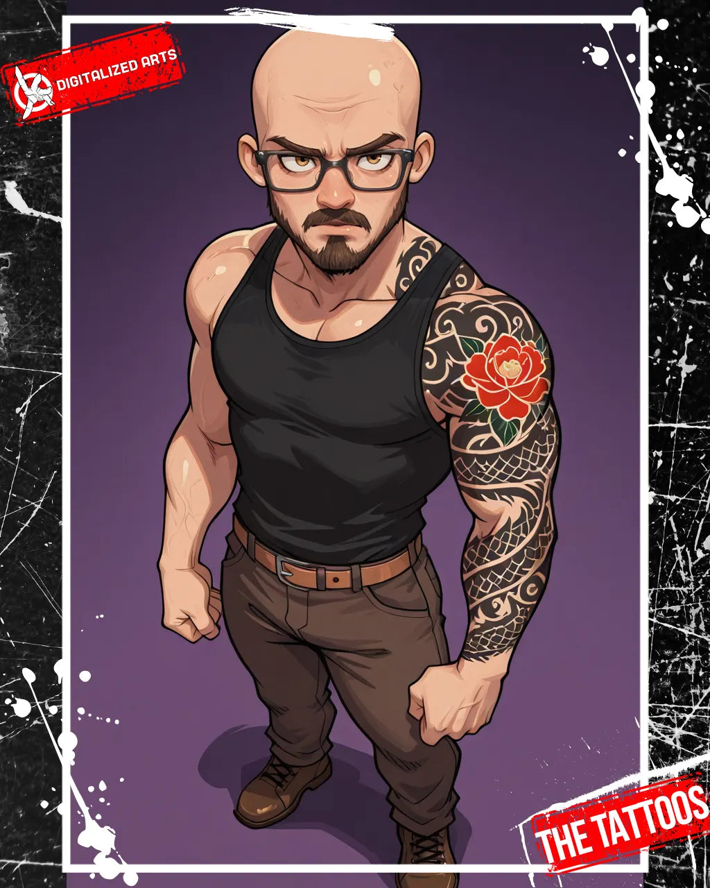 DATheTattooXL-1.0 - Full Back Japanese Irezumi & Stylized Anime Body Art SDXL & Illustrious XL LoRA Suite