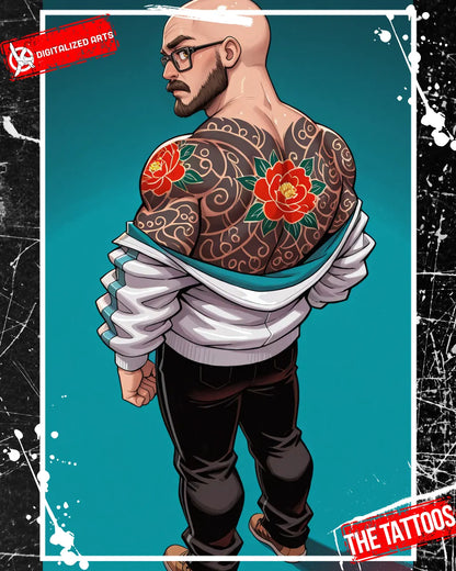 DATheTattooXL-1.0 - Full Back Japanese Irezumi & Stylized Anime Body Art SDXL & Illustrious XL LoRA Suite