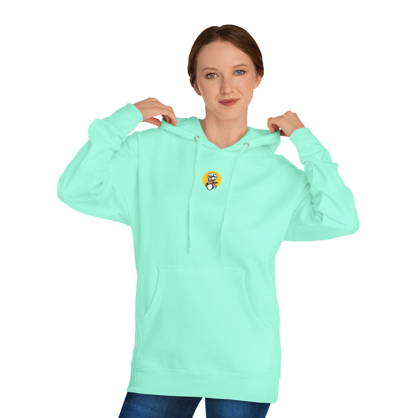 Unisex Hoodie: Fighter Survivor Still Here