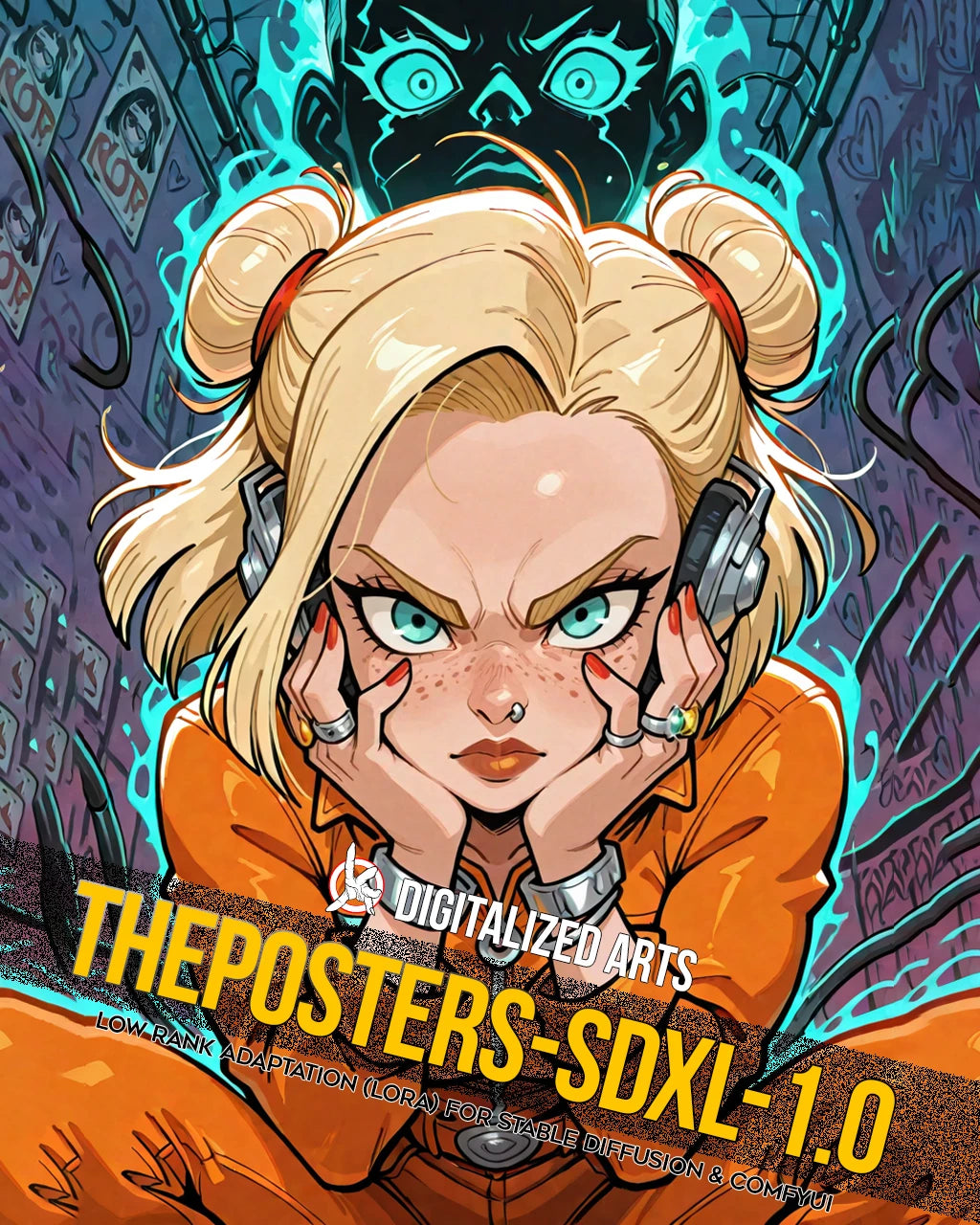 DAPostersXL - Ultimate Graphic Poster & Anime Aesthetic LoRA Suite (v1.0 - v7.0)