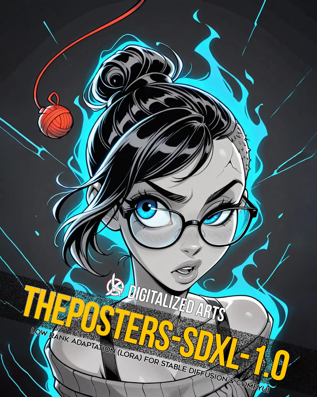 DAPostersXL - Ultimate Graphic Poster & Anime Aesthetic LoRA Suite (v1.0 - v7.0)