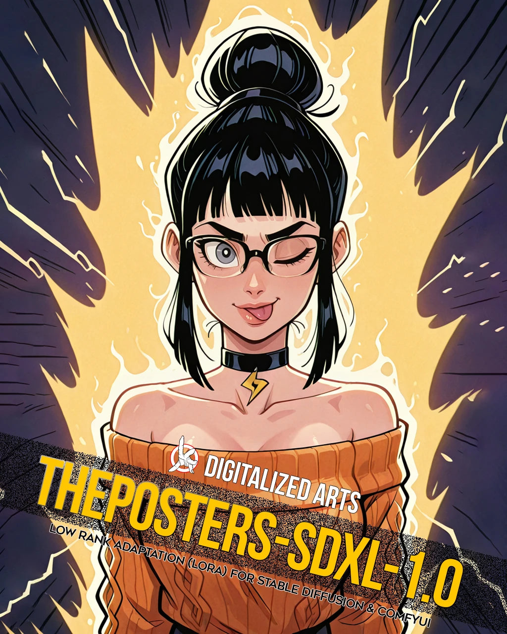 DAPostersXL - Ultimate Graphic Poster & Anime Aesthetic LoRA Suite (v1.0 - v7.0)