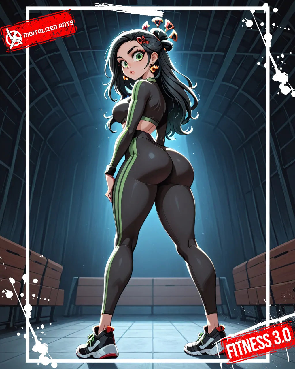 Digitalized Arts - Ultimate Fitness Model & Stylized Anime Aesthetic LoRA Suite (v1.0 - v7.0)