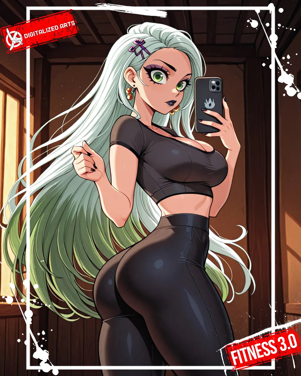 Digitalized Arts - Ultimate Fitness Model & Stylized Anime Aesthetic LoRA Suite (v1.0 - v7.0)
