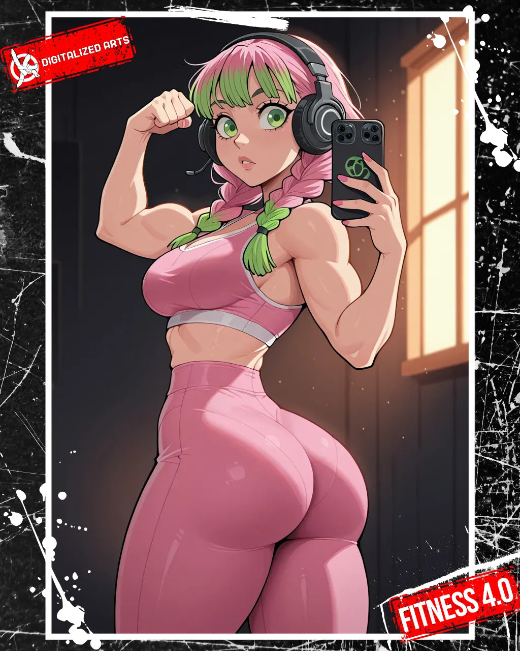 Digitalized Arts - Ultimate Fitness Model & Stylized Anime Aesthetic LoRA Suite (v1.0 - v7.0)