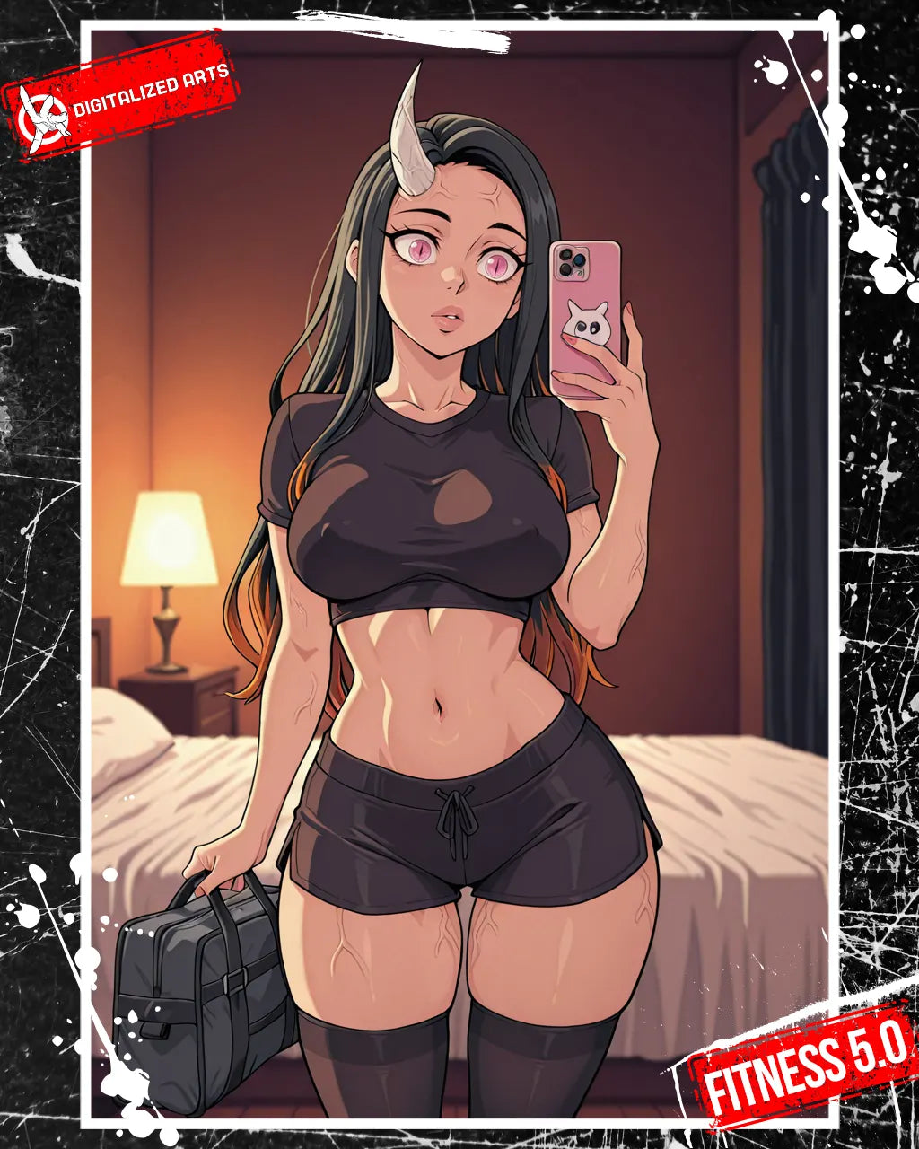 Digitalized Arts - Ultimate Fitness Model & Stylized Anime Aesthetic LoRA Suite (v1.0 - v7.0)