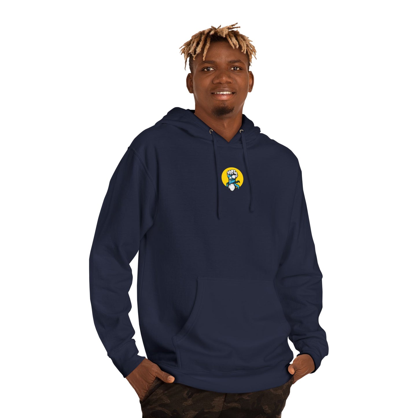 Unisex Hoodie: Fighter Survivor Still Here